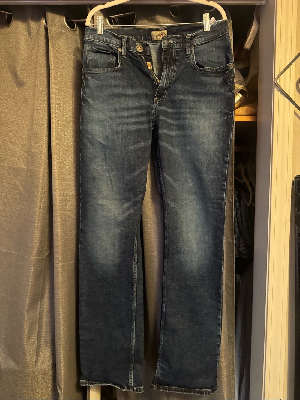 Women’s Dark Blue Straight-Leg Jeans